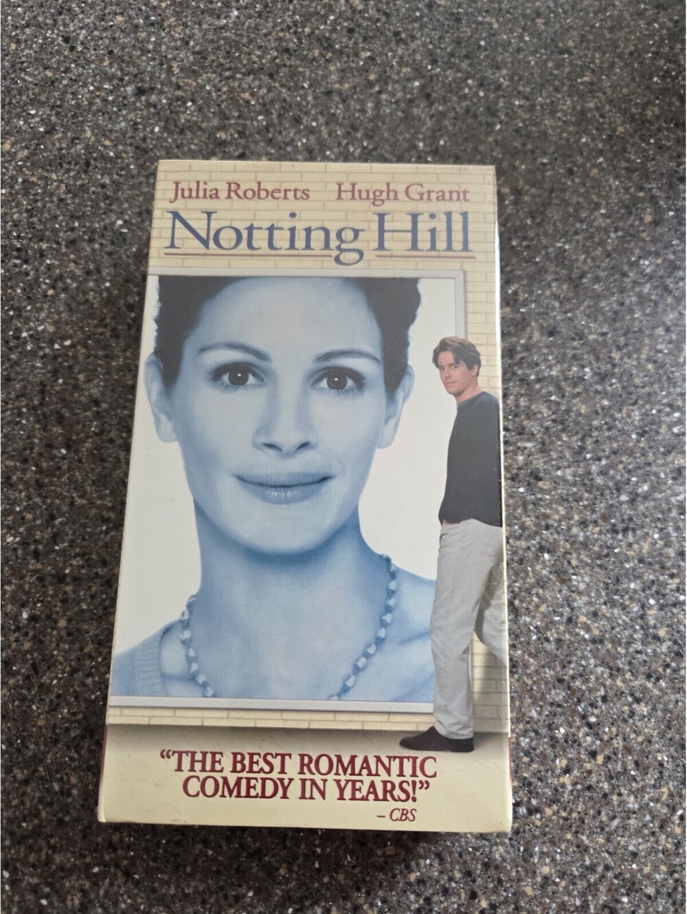 Notting Hill VHS New Julia Roberts Hugh Grant Romantic Comedy Sealed